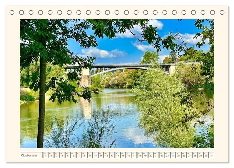 Produktbild: Unterwegs im Filstal (Tischkalender 2026 DIN A5 quer), CALVENDO Monatskalender