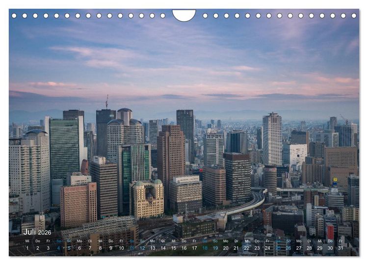 Produktbild: Japan - Im Land der aufgehenden Sonne (Wandkalender 2026 DIN A4 quer), CALVENDO Monatskalender