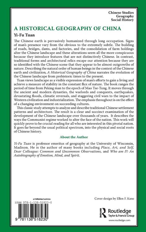 Produktbild: A Historical Geography of China