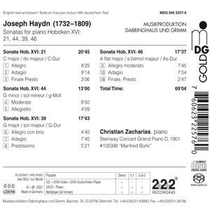 Produktbild: Sonaten Hoboken XVI: 21,44,39,46