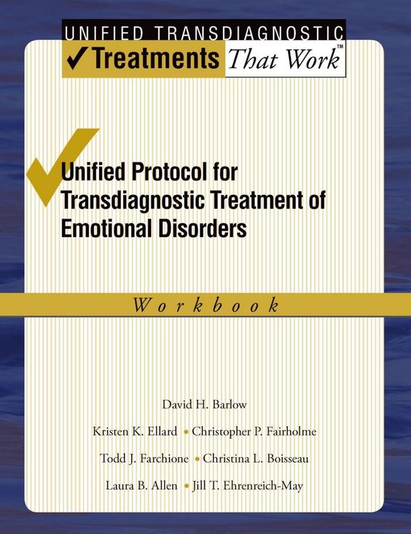 Produktbild: Unified Protocol for Transdiagnostic Treatment of Emotional Disorders