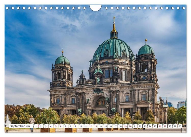 Produktbild: Europas Hauptst&auml;dte &ndash; lebenswerte Metropolen (Wandkalender 2026 DIN A4 quer), CALVENDO Monatskalender