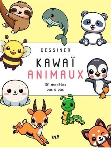 Produktbild: Animaux : dessiner kawa&iuml; : 101 mod&egrave;les pas &agrave; pas