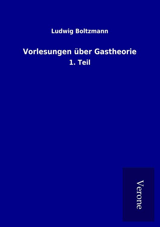 Produktbild: Vorlesungen &uuml;ber Gastheorie