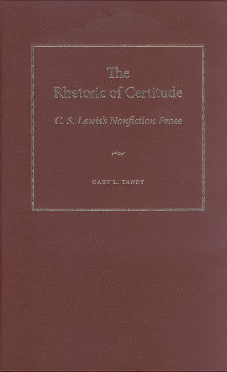 Produktbild: Rhetoric of Certitude