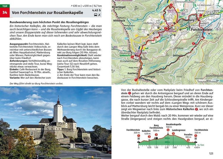 Produktbild: ROTHER Wanderf&uuml;hrer Leithagebirge - Rosaliengebirge