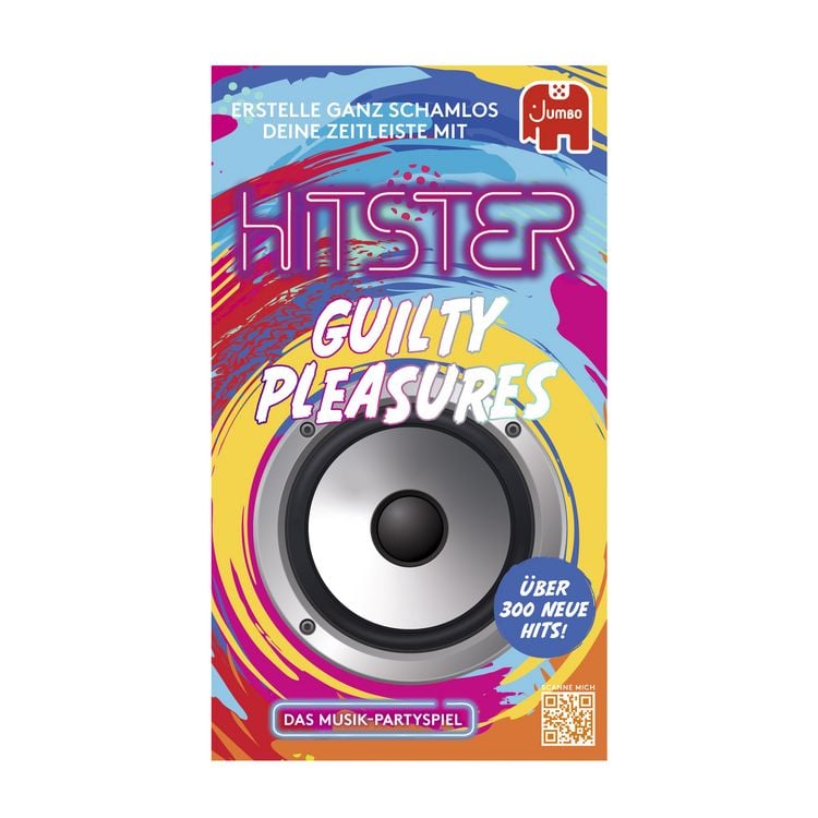 Produktbild: Jumbo 1110100378 - Hitster Guilty Pleasures, Musik-Quizspiel, Partyspiel
