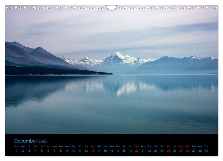 Produktbild: New Zealand - A bicycle adventure (Wall Calendar 2026 DIN A3 landscape), CALVENDO 12 Month Wall Calendar