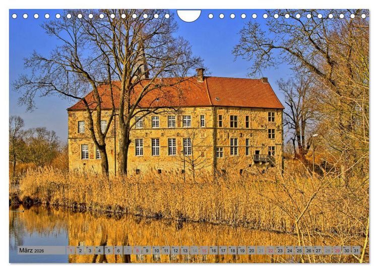 Produktbild: Kreis Coesfeld im M&uuml;nsterland - Stadt Land Flu&szlig; (Wandkalender 2026 DIN A4 quer), CALVENDO Monatskalender