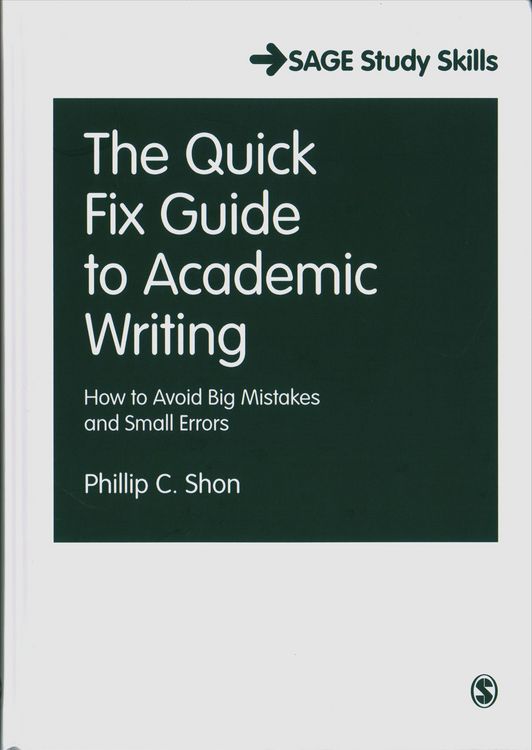 Produktbild: The Quick Fix Guide to Academic Writing