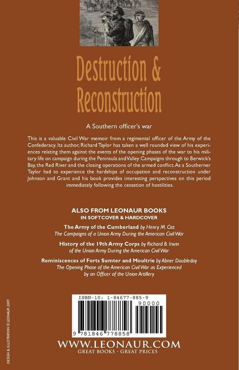 Produktbild: Destruction and Reconstruction