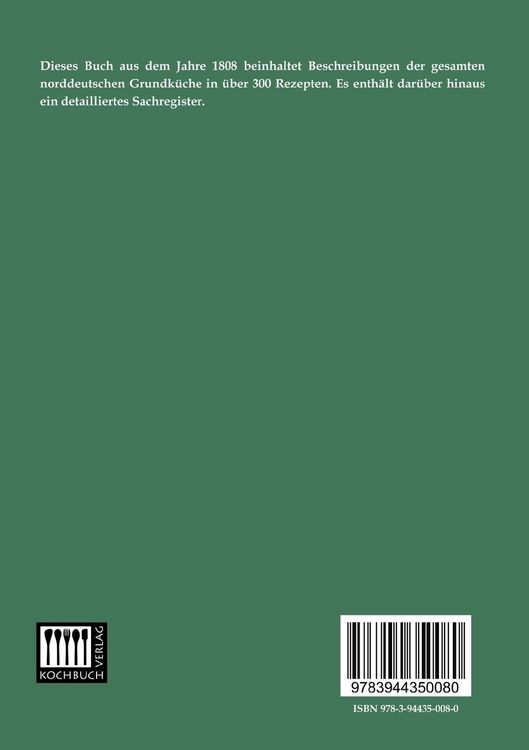 Produktbild: Vollst&auml;ndiges Hannoverisches Kochbuch