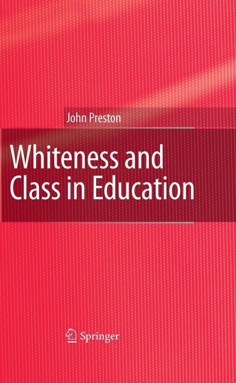 Produktbild: Whiteness and Class in Education