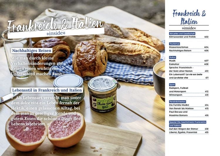 Produktbild: Reise Know-How Roadtrip Handbuch Südfrankreich & Norditalien