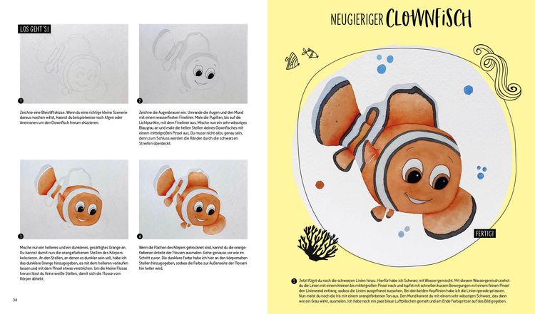 Produktbild: Helden der Kindheit &ndash; Malen mit Aquarell