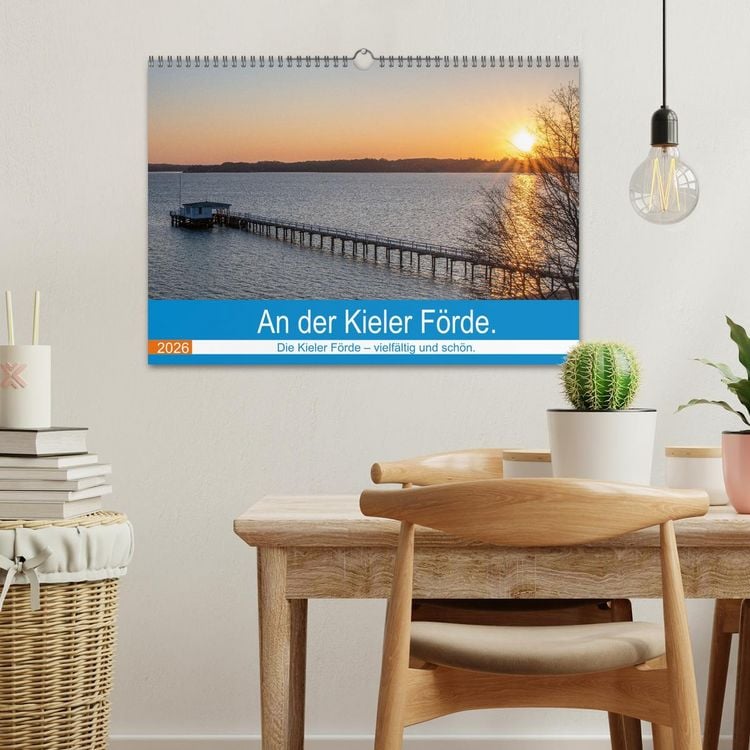 Produktbild: An der Kieler F&ouml;rde (Wandkalender 2026 DIN A3 quer), CALVENDO Monatskalender