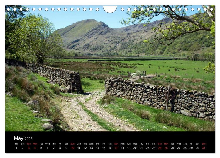Produktbild: The English Lake District (Wall Calendar 2026 DIN A4 landscape), CALVENDO 12 Month Wall Calendar