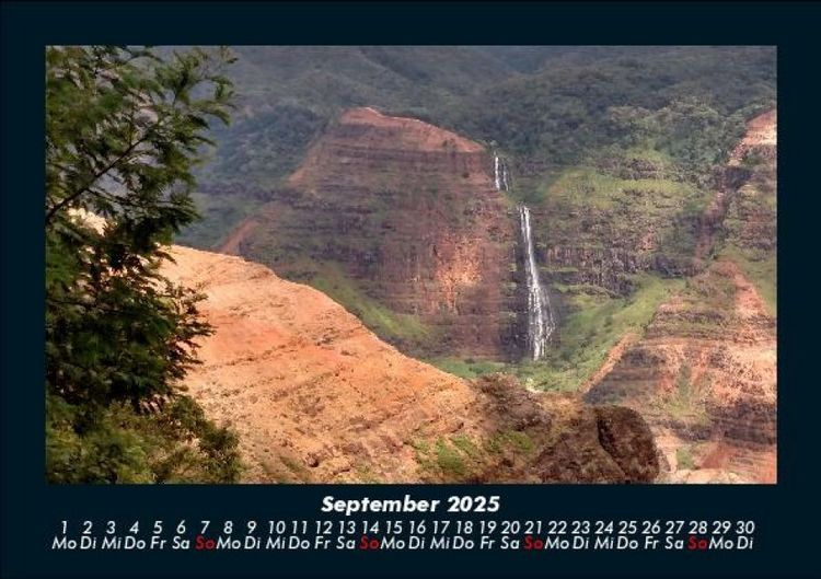 Produktbild: Wasserf&auml;lle 2025 Fotokalender DIN A5