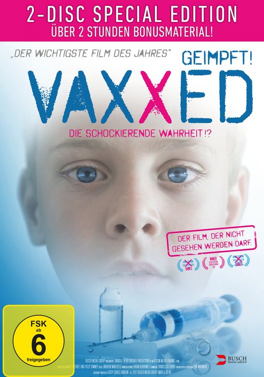 Produktbild: Vaxxed - Die schockierende Wahrheit [SE] (+ Bonus DVD)