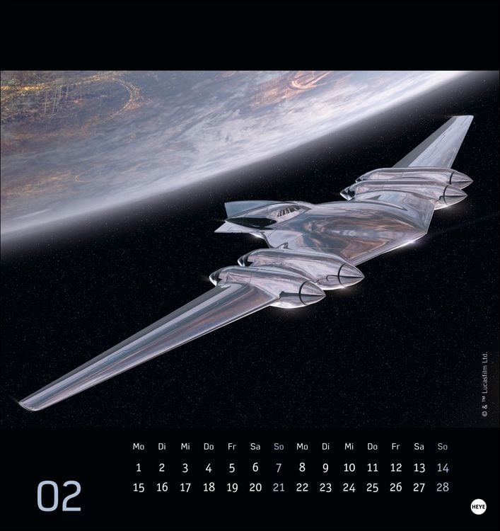 Produktbild: Star Wars Postkartenkalender 2027