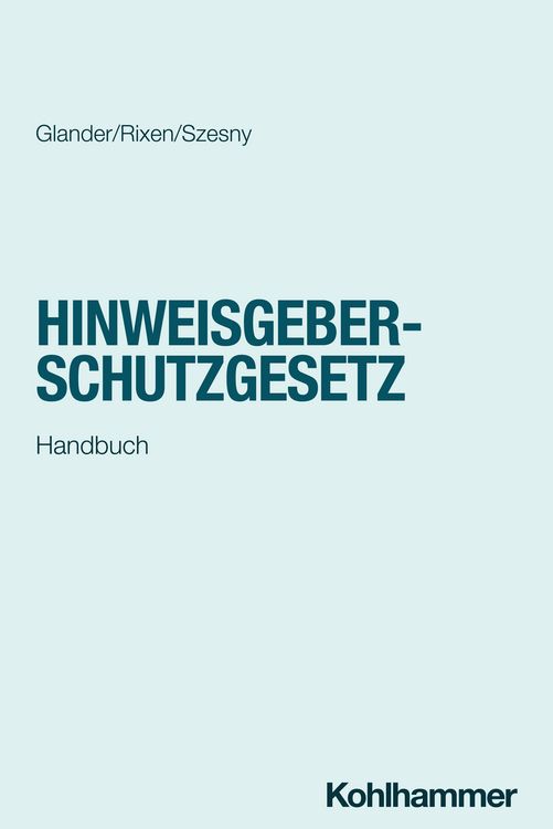 Produktbild: Hinweisgeberschutzgesetz