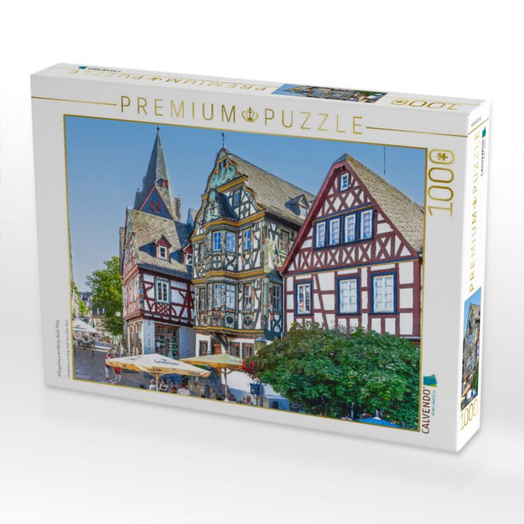 CALVENDO Puzzle 'Stadtzentrum' 1000 Teile – 64 X 48 Cm, Premium-Qualität Aus Europa