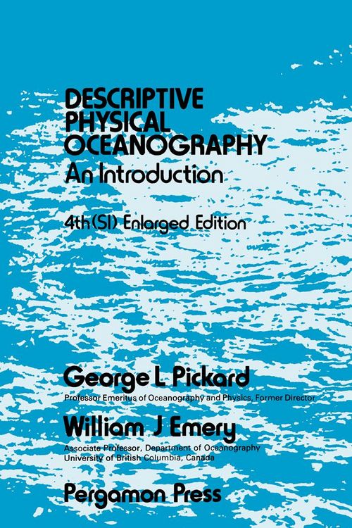 Produktbild: Descriptive Physical Oceanography