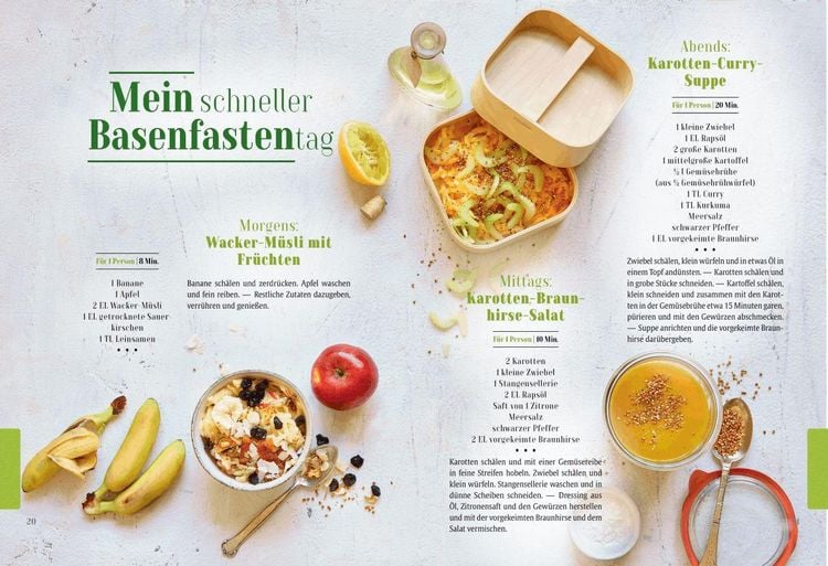 Produktbild: Basenfasten f&uuml;r Eilige