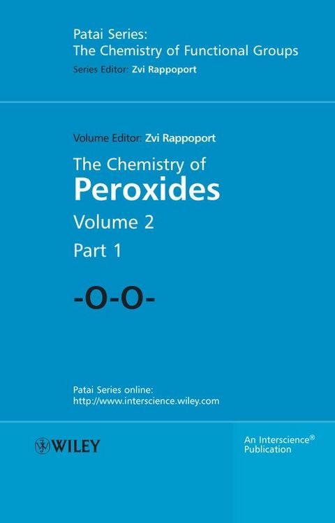 Produktbild: The Chemistry of Peroxides, Parts 1 and 2, 2 Volume Set