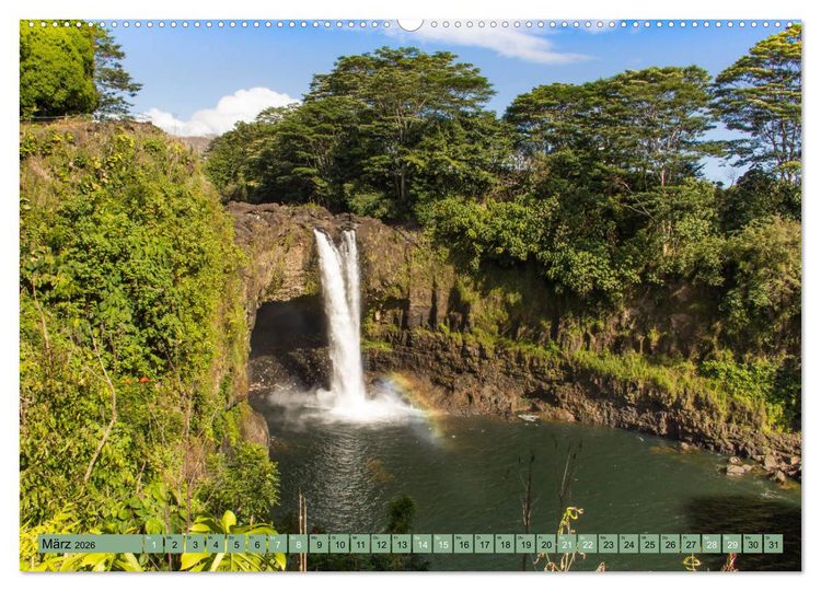 Produktbild: Big Island - Reise in eine unvergessliche Welt (hochwertiger Premium Wandkalender 2026 DIN A2 quer), Kunstdruck in Hochglanz