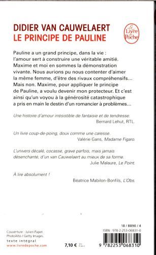 Produktbild: Cauwelaert, D: Principe de Pauline