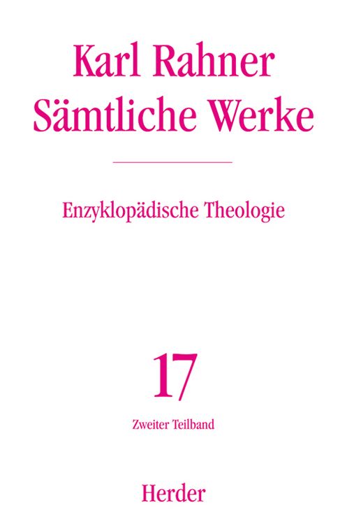 Produktbild: Enzyklop&auml;dische Theologie
