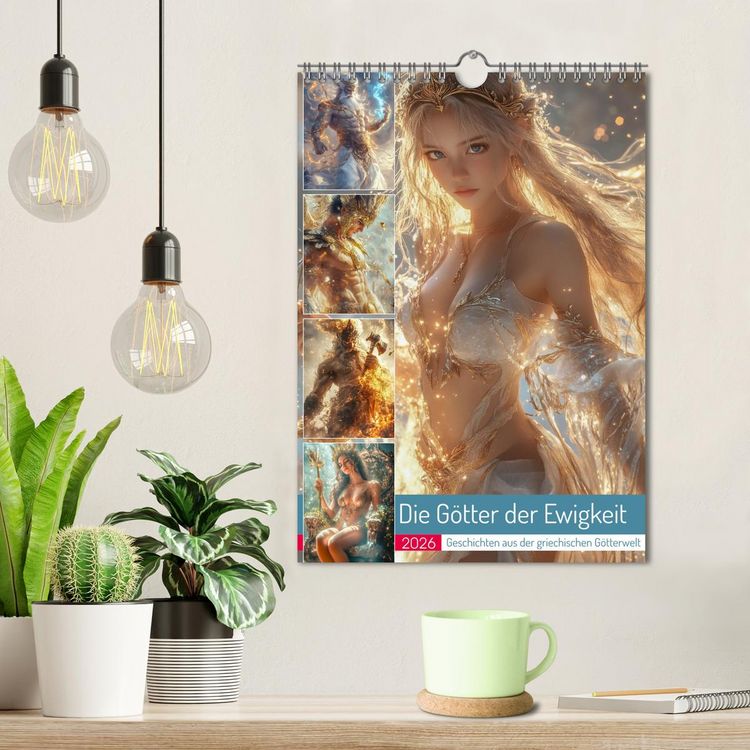 Produktbild: Die G&ouml;tter der Ewigkeit (Wandkalender 2026 DIN A4 hoch), CALVENDO Monatskalender