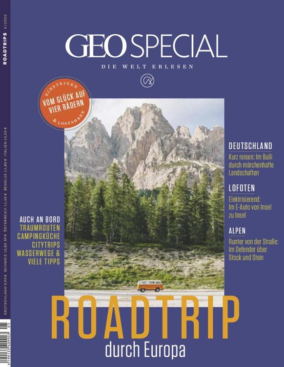 Produktbild: GEO SPECIAL 05/2020 - Roadtrip durch Europa