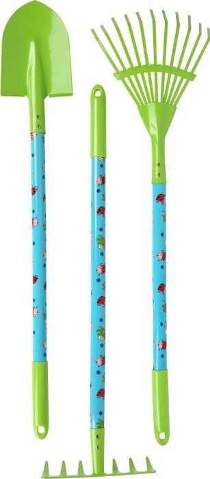 Produktbild: small foot 12014 - Kinder Gartenset mit Schubkarre, gro&szlig;