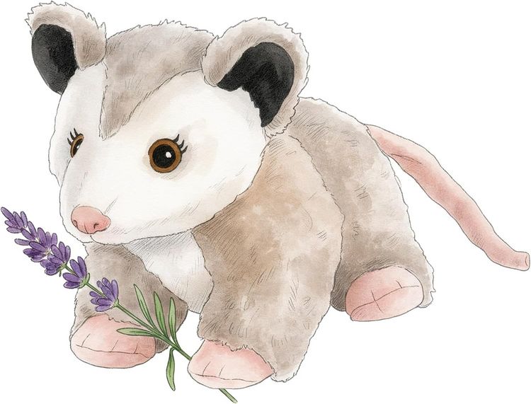 Produktbild: Warmies 1266 - Opossum, W&auml;rmestofftier mit Lavendelf&uuml;llung