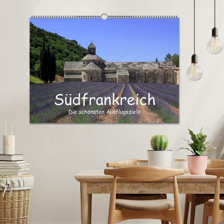 Produktbild: S&uuml;dfrankreich - Die sch&ouml;nsten Ausflugsziele. (Wandkalender 2026 DIN A2 quer), CALVENDO Monatskalender