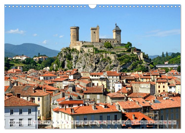Produktbild: En pays Cathare (Calendrier mural 2026 DIN A3 vertical), CALVENDO calendrier mensuel