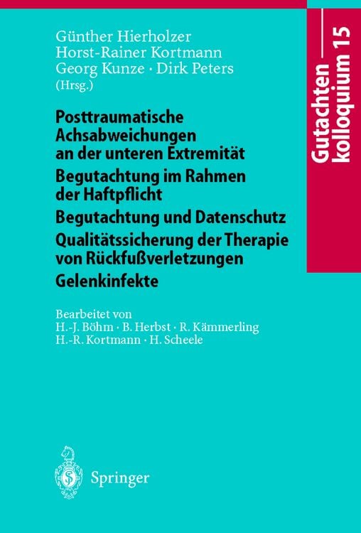 Produktbild: Gutachtenkolloquium 15