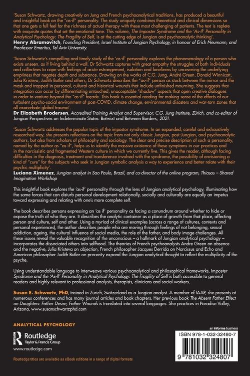 Produktbild: Imposter Syndrome and The 'As-If' Personality in Analytical Psychology