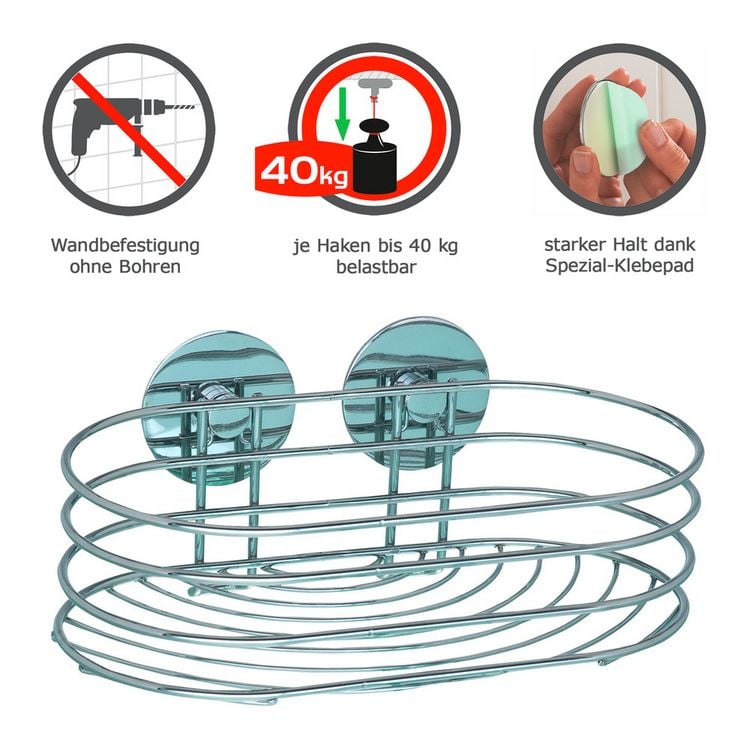 Produktbild: Turbo-Loc&reg; Wandablage, Befestigen ohne bohren