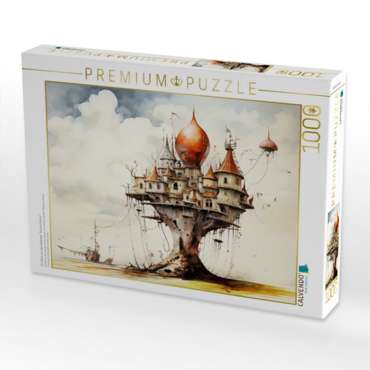 Produktbild: CALVENDO Puzzle Ein Motiv aus dem Kalender "Kuriose H&auml;user" | 1000 Teile Lege-Gr&ouml;&szlig;e 64x48cm Foto-Puzzle f&uuml;r gl&uuml;ckliche Stunden