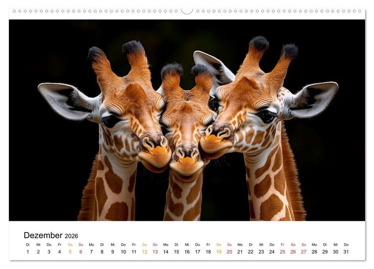 Produktbild: Magie der Tierwelt (Wandkalender 2026 DIN A2 quer), CALVENDO Monatskalender