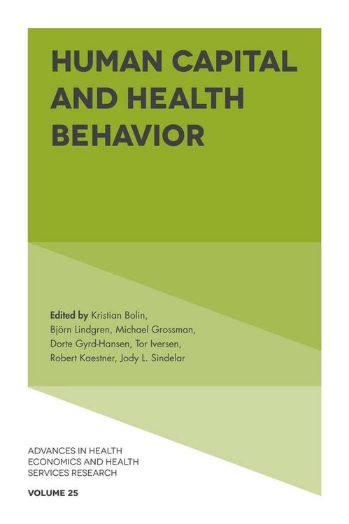 Produktbild: Human Capital and Health Behavior