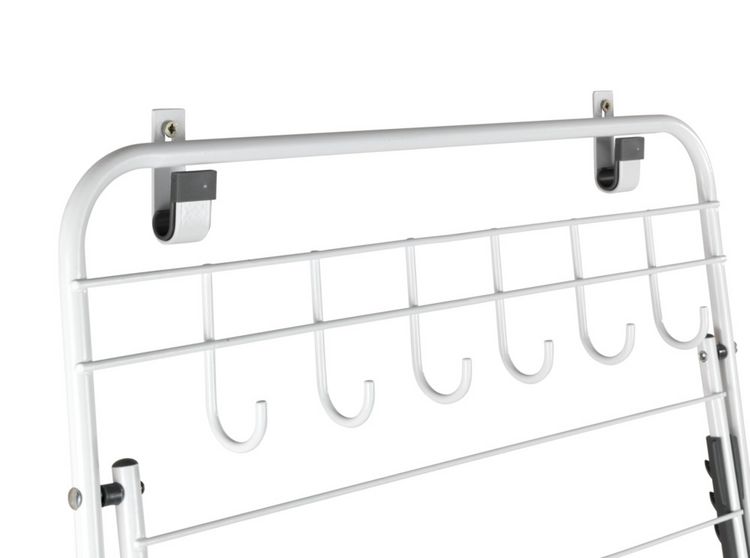 Produktbild: &Uuml;ber-T&uuml;r W&auml;schetrockner, mit 6 integrierten Haken