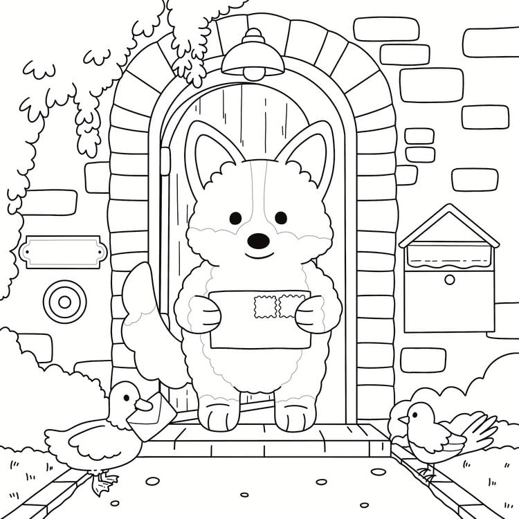 Produktbild: Cosy Coloring - Cottage Life mit Ente