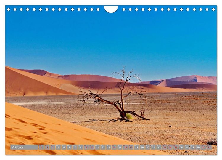 Produktbild: Namibia &ndash; Auf dem Weg ins Sossusvlei (Wandkalender 2026 DIN A4 quer), CALVENDO Monatskalender