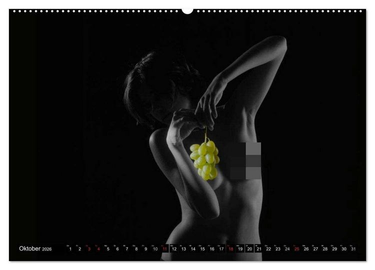 Produktbild: Fruit Nudes 2026 (Wandkalender 2026 DIN A2 quer), CALVENDO Monatskalender