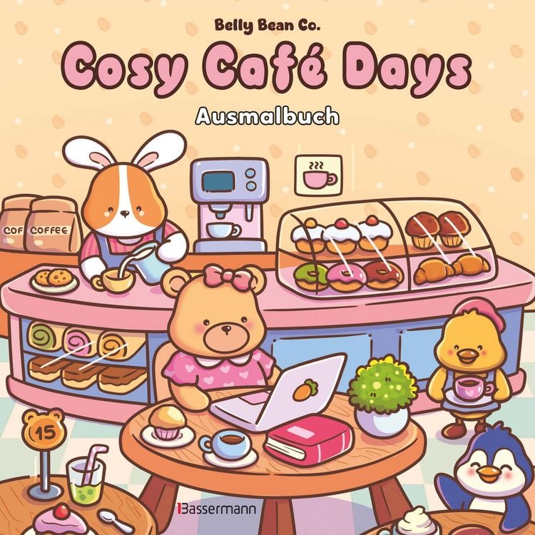 Produktbild: Cosy Caf&eacute; Days - Ausmalbuch