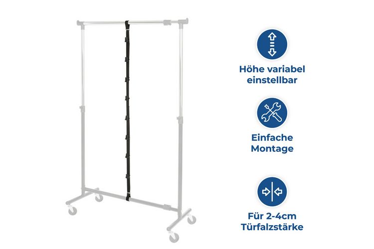 Produktbild: Taschengarderobe, f&uuml;r 8 Taschen
